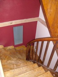 hallway looking down